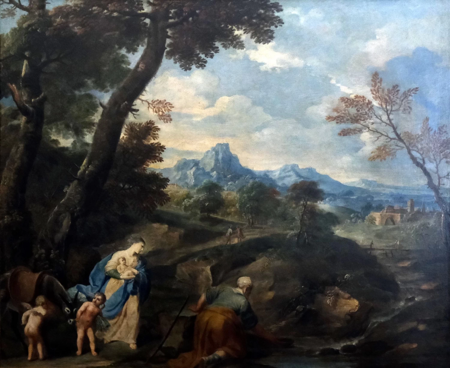 Giuseppe Zola-42-Riposo durante la fuga in Egitto 1